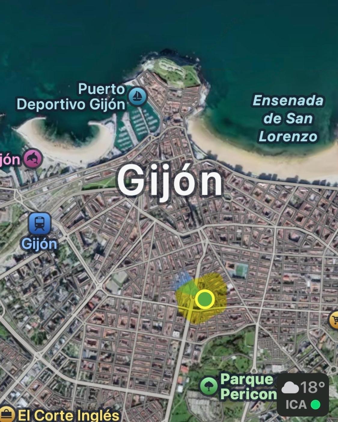Apartamento Centro Novort Gijón Esterno foto